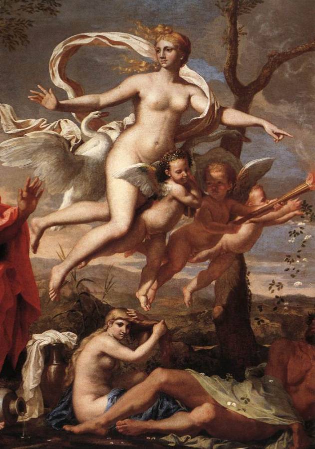 Poussin Nicolas - Venus presentant ses armes a Enee (detail).jpg